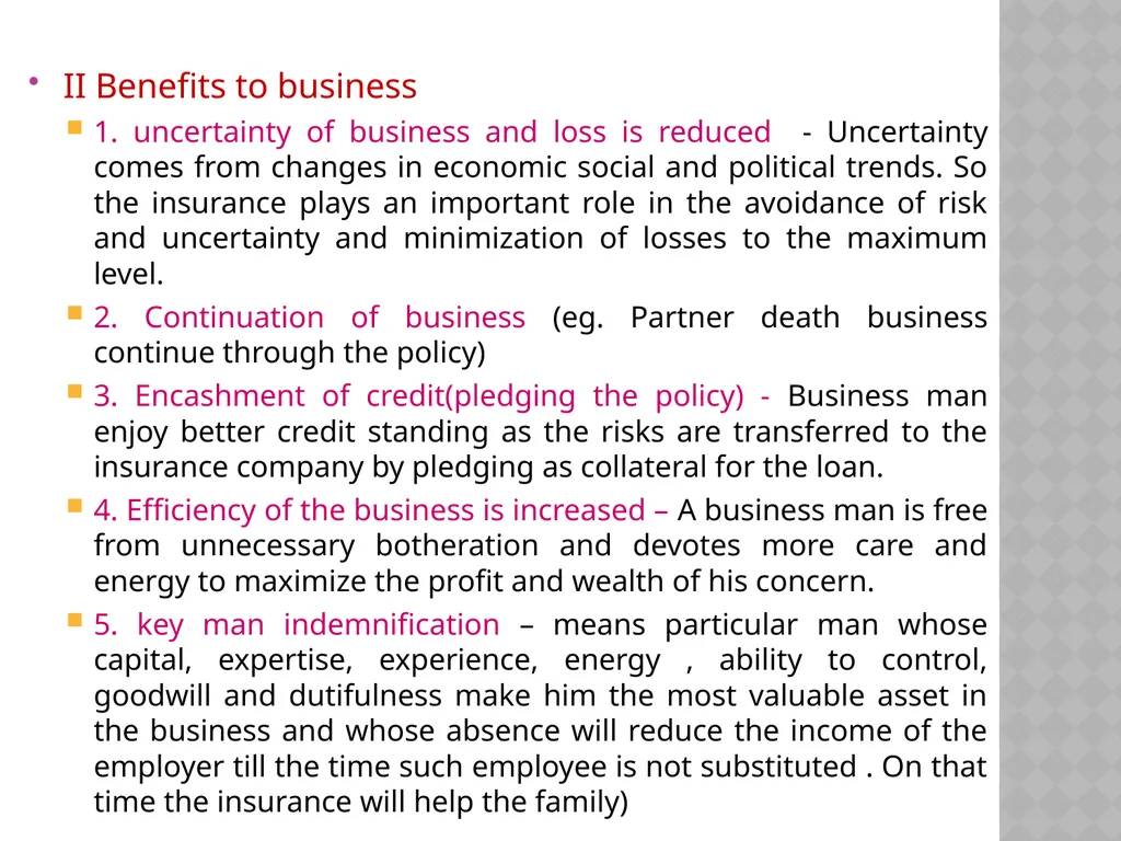 Insurance and Risk Management By Dr.U.PRIYA Head & - slide 6 of 29