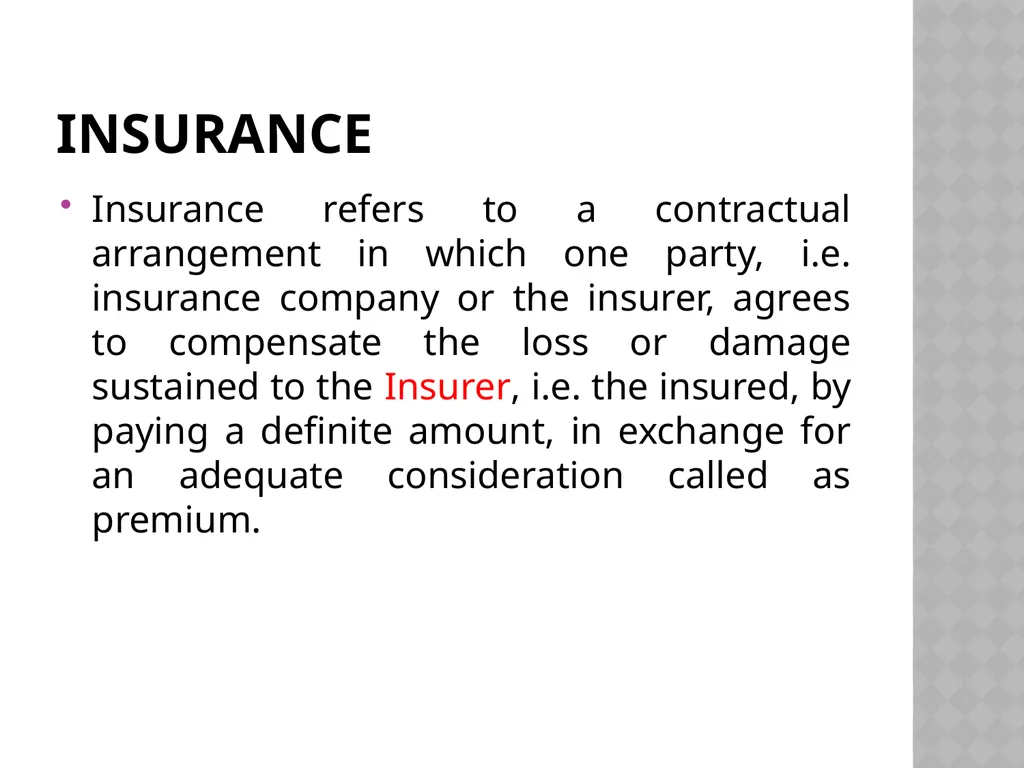 Insurance and Risk Management By Dr.U.PRIYA Head & - slide 2 of 29