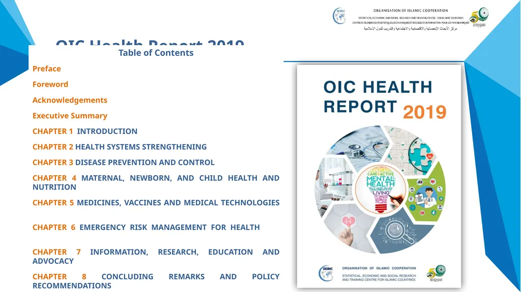 State of Health in OIC Member States Presentation - slide 2 of 19
