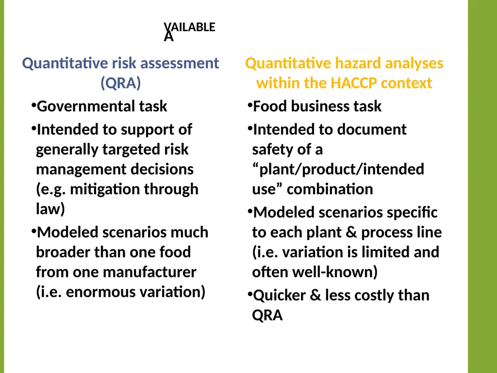 Moez SANAA Risk based targets as new tools for - slide 10 of 19