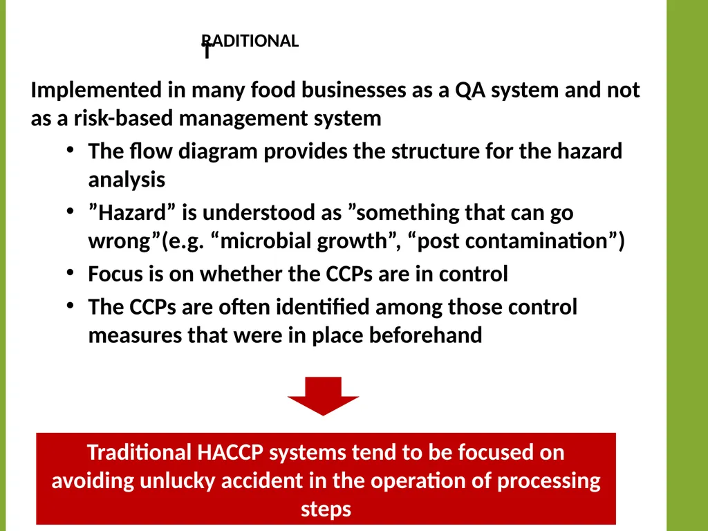 Moez SANAA Risk based targets as new tools for - slide 11 of 19