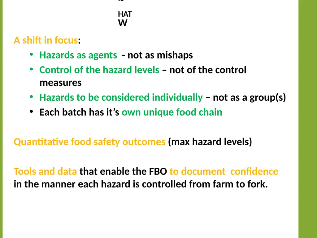 Moez SANAA Risk based targets as new tools for - slide 12 of 19