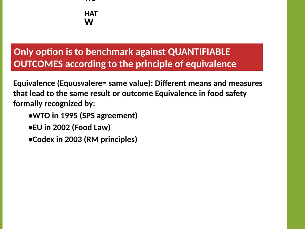 Moez SANAA Risk based targets as new tools for - slide 4 of 19