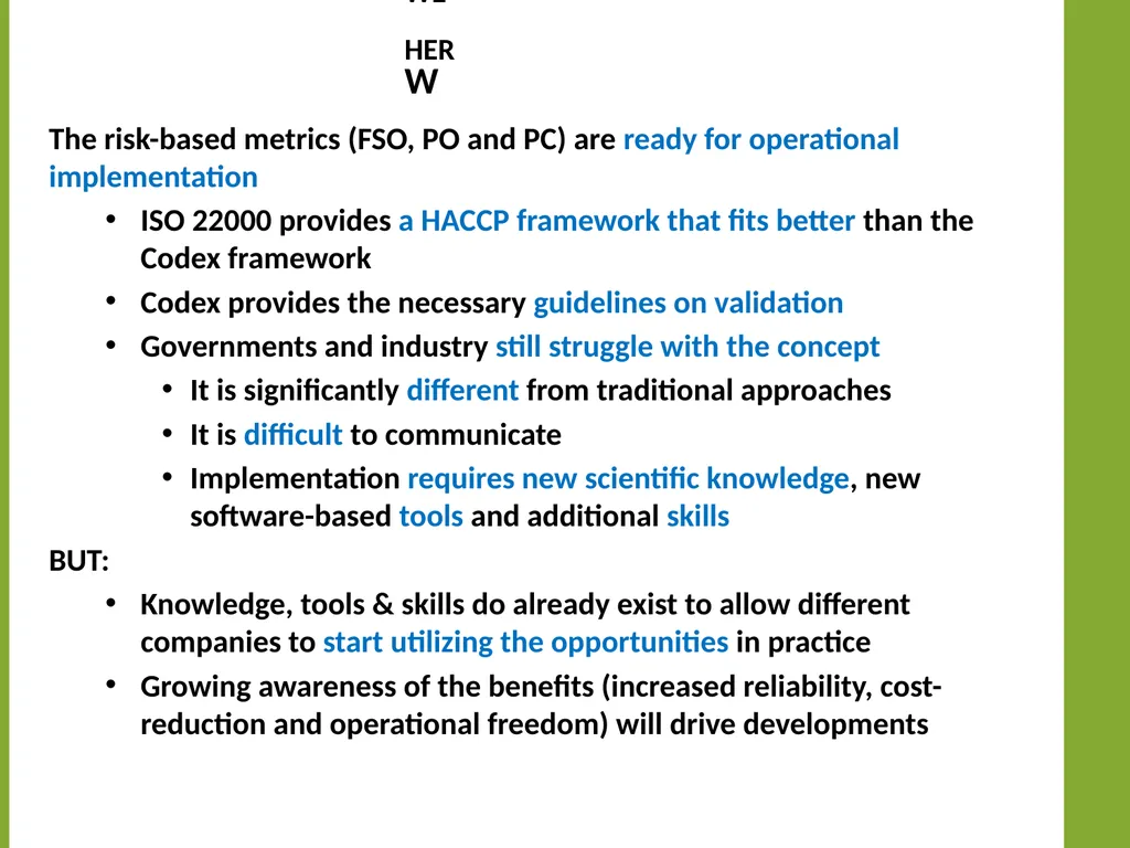 Moez SANAA Risk based targets as new tools for - slide 13 of 19