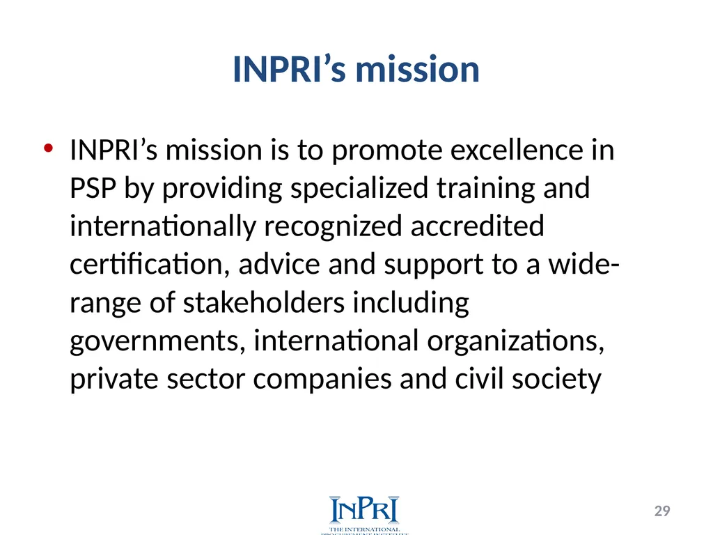 Professionalization of Public Procurement Jorge - slide 29 of 40