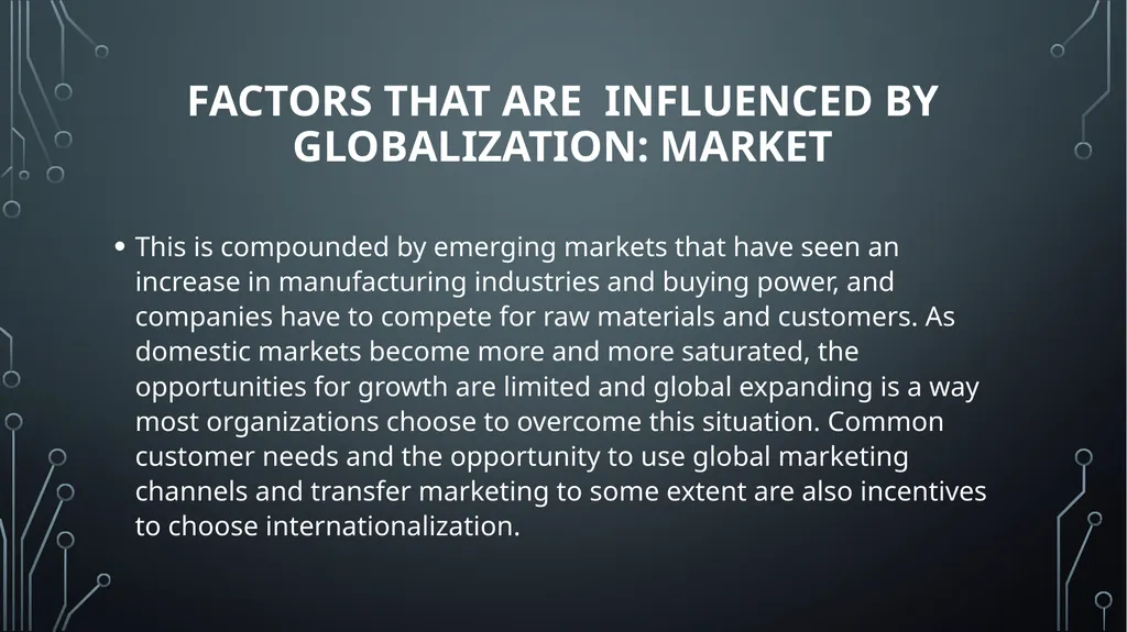 Unit 18:GLOBAL BUSINESS ENVIRONMENT Lo 1: analyse - slide 8 of 22