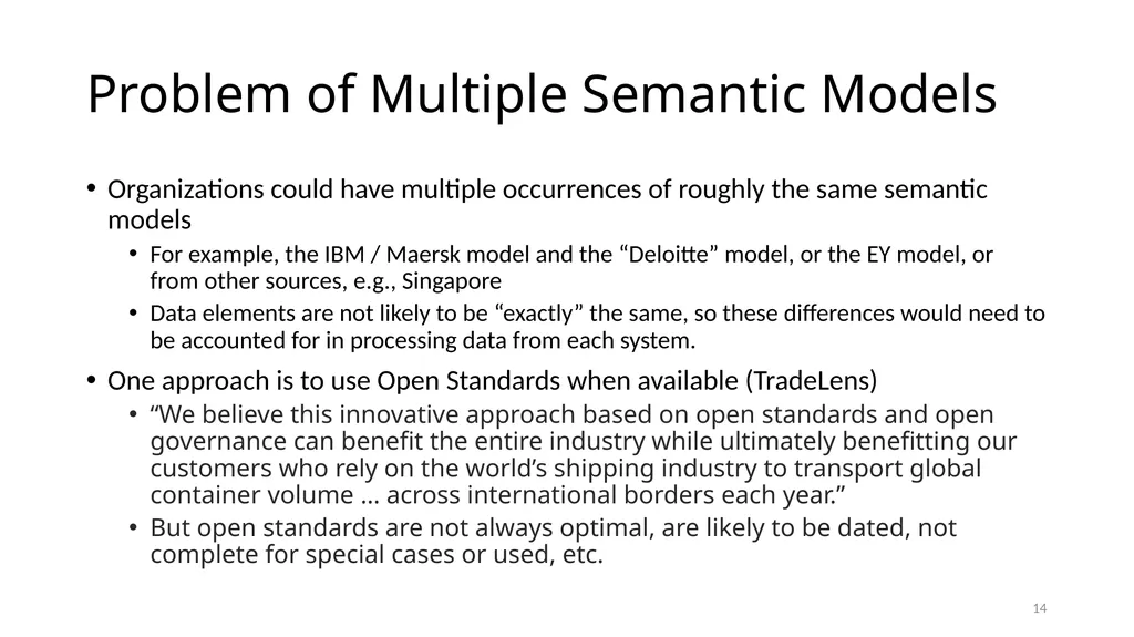 Evolving Blockchain Applications: Semantic Models - slide 14 of 40