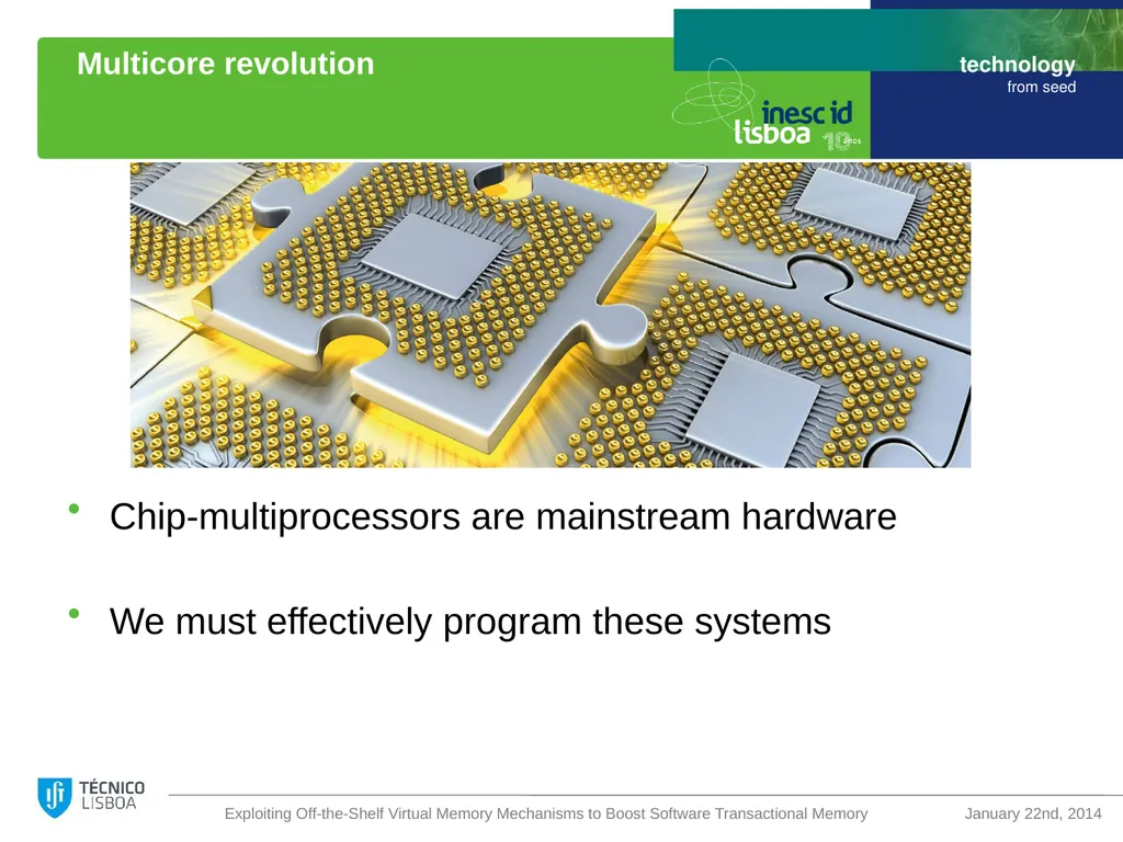 Exploiting Off-the-Shelf Virtual Memory Mechanisms - slide 2 of 23