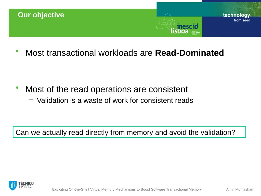Exploiting Off-the-Shelf Virtual Memory Mechanisms - slide 7 of 23