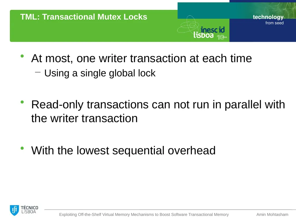 Exploiting Off-the-Shelf Virtual Memory Mechanisms - slide 17 of 23