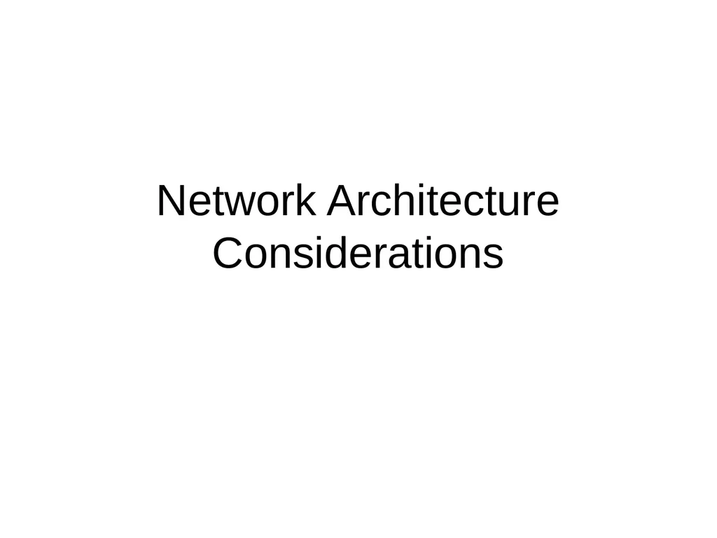 The Intra-domain BGP Scaling Problem Danny - slide 22 of 35