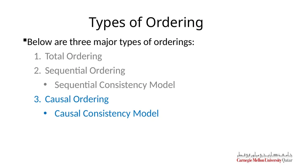 Distributed Systems CS 15-440 Replication – Part I - slide 26 of 31