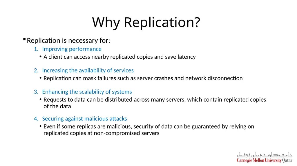 Distributed Systems CS 15-440 Replication – Part I - slide 5 of 31