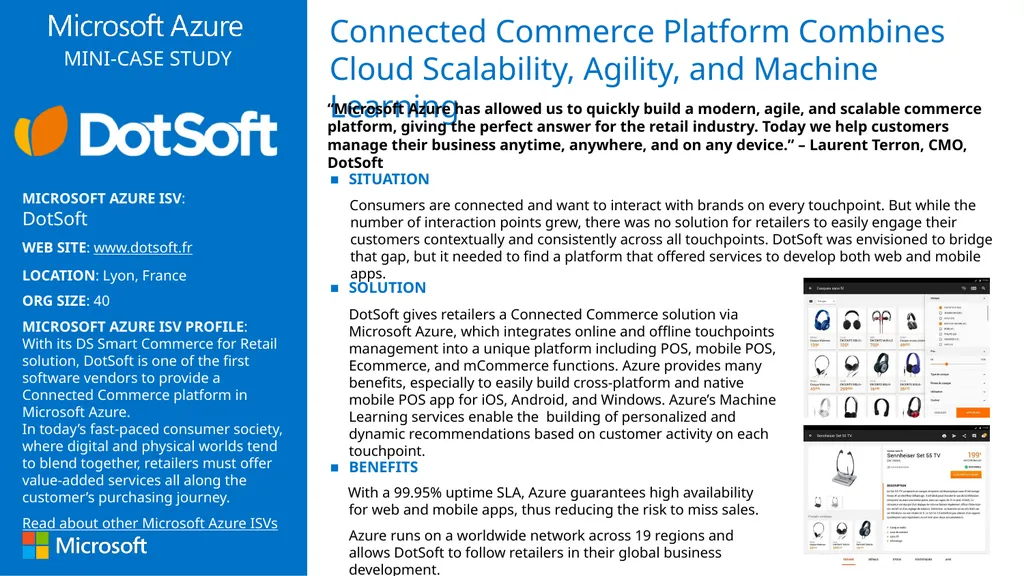 SOLUTION DotSoft gives retailers a Connected
