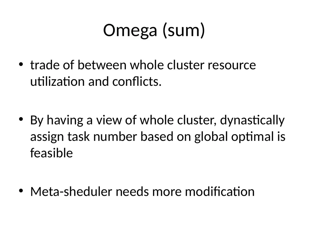 Cluster Scheduler Reference: Mesos: A Platform for - slide 27 of 28