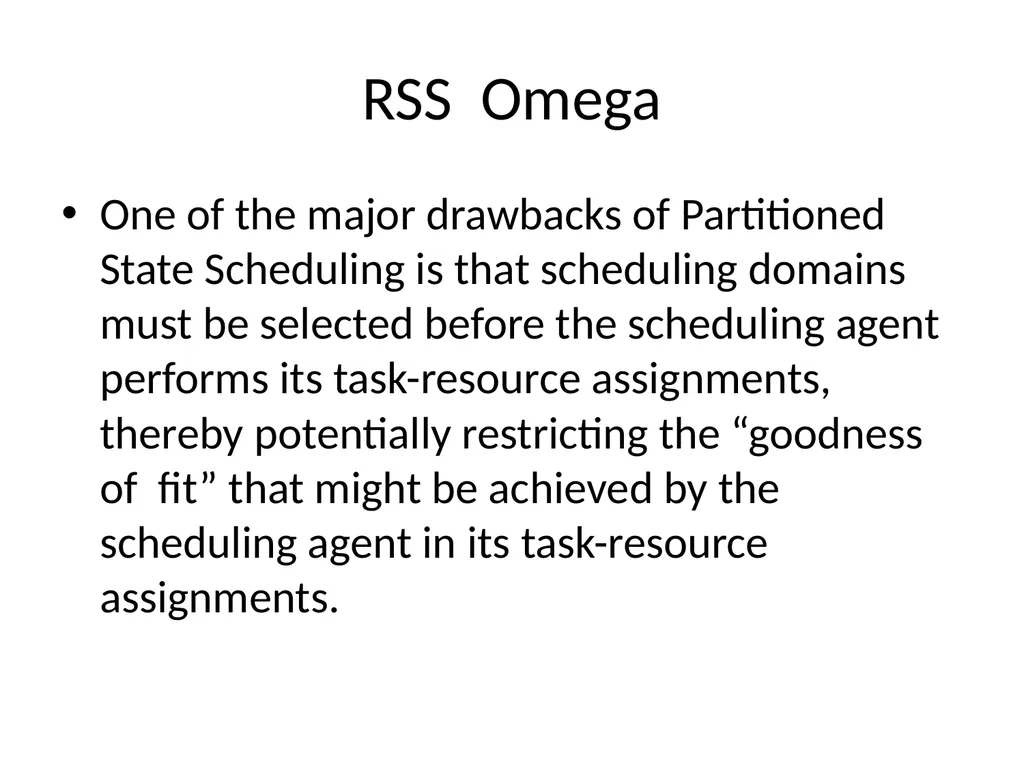 Cluster Scheduler Reference: Mesos: A Platform for - slide 18 of 28