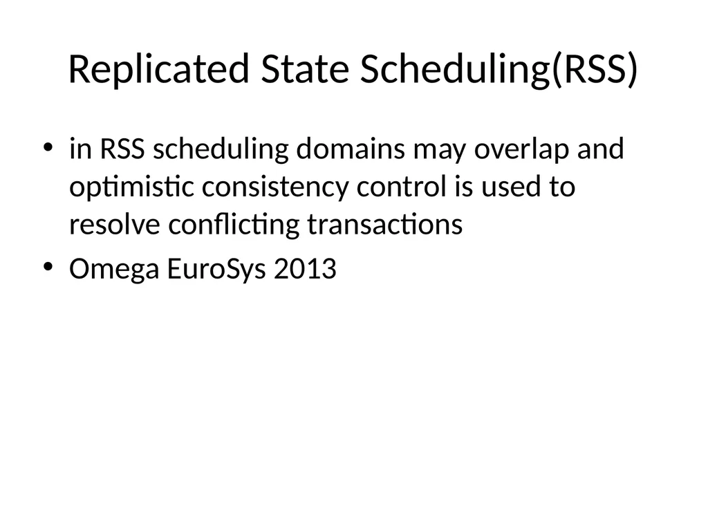 Cluster Scheduler Reference: Mesos: A Platform for - slide 8 of 28