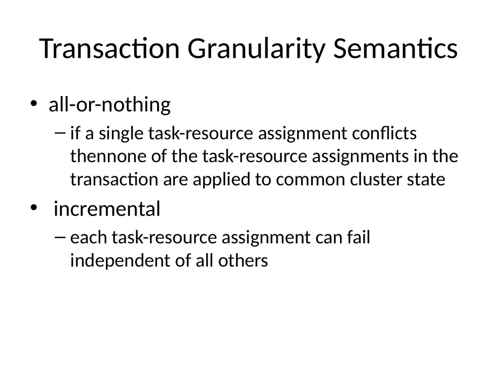 Cluster Scheduler Reference: Mesos: A Platform for - slide 24 of 28
