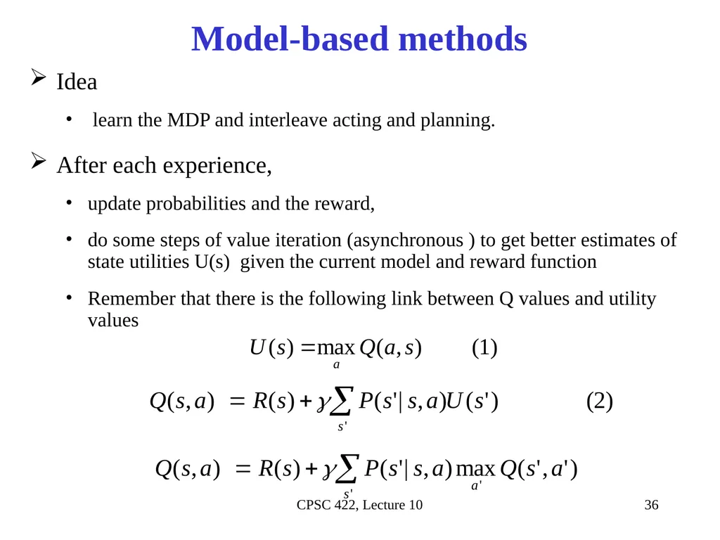 CPSC 422, Lecture 10 Slide 1 Intelligent Systems - slide 30 of 38