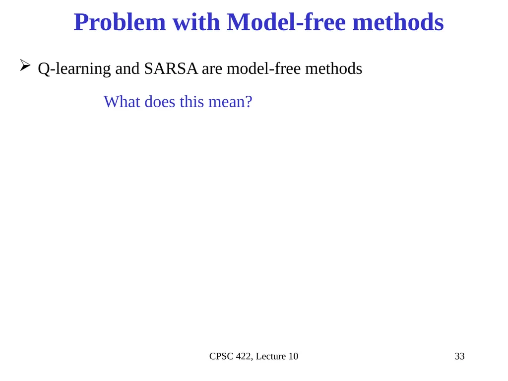 CPSC 422, Lecture 10 Slide 1 Intelligent Systems - slide 27 of 38