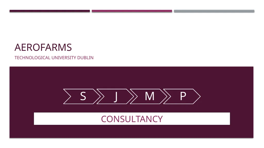 Aerofarms Technological University Dublin - slide 1 of 27