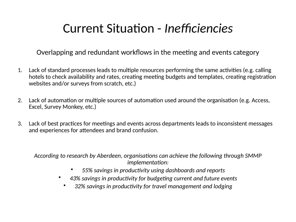 Why XYZ Org Needs to Implement a Strategic - slide 7 of 21