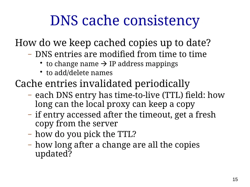 P561: Network Systems Week 7: Finding content - slide 15 of 82
