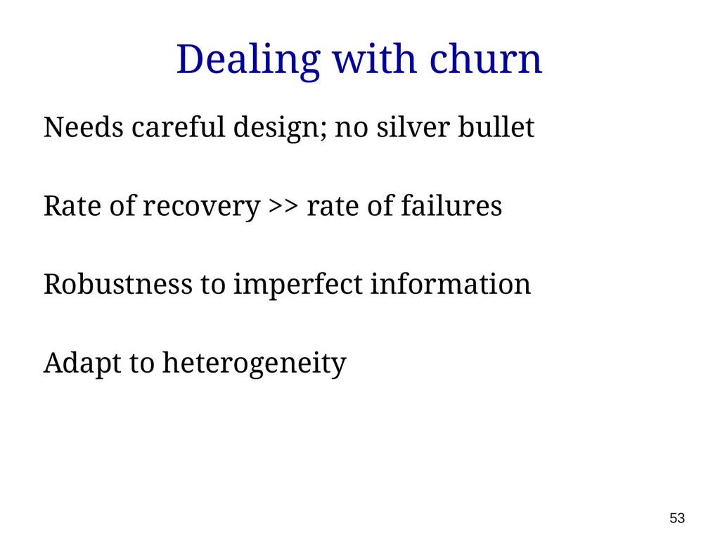 P561: Network Systems Week 7: Finding content - slide 53 of 82