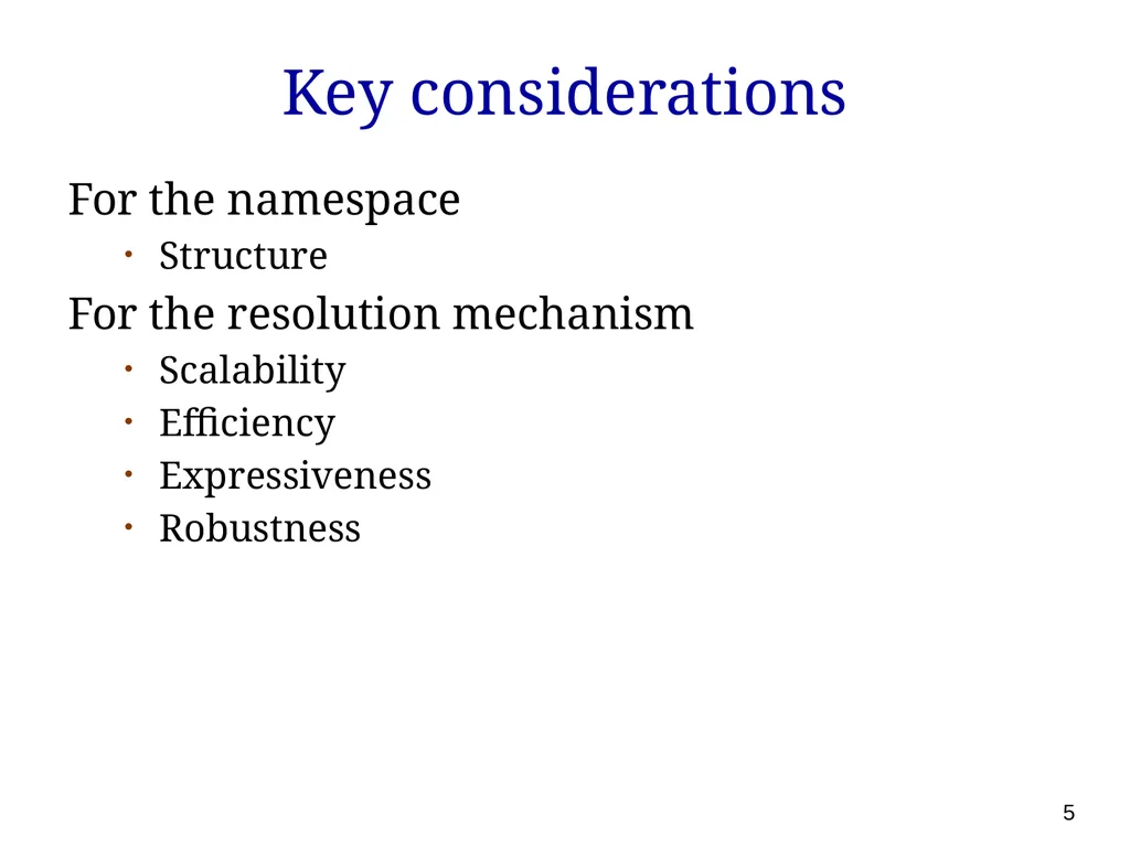P561: Network Systems Week 7: Finding content - slide 5 of 82
