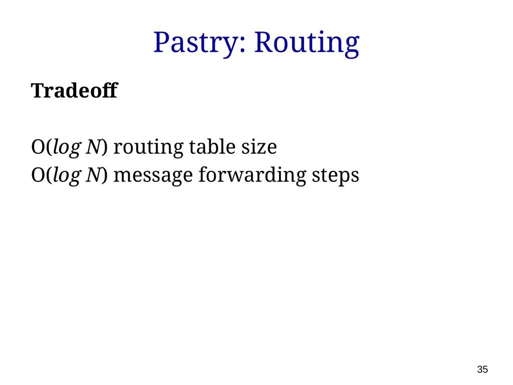 P561: Network Systems Week 7: Finding content - slide 35 of 82