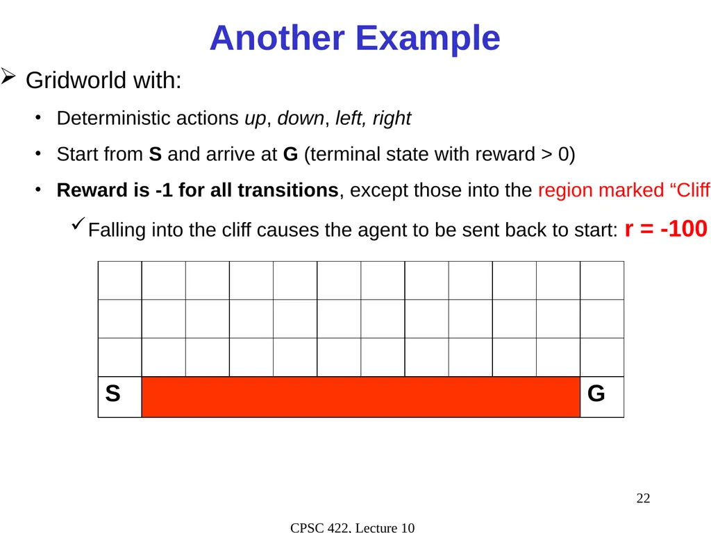 CPSC 422, Lecture 10 Slide 1 Intelligent Systems - slide 22 of 29