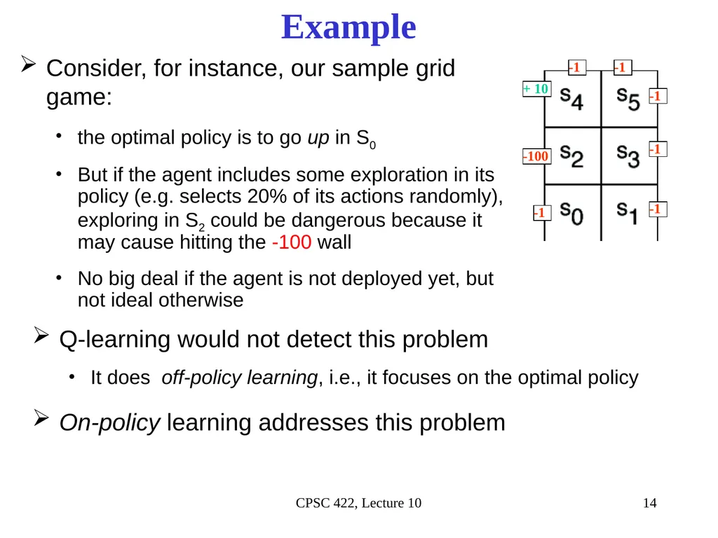 CPSC 422, Lecture 10 Slide 1 Intelligent Systems - slide 14 of 29