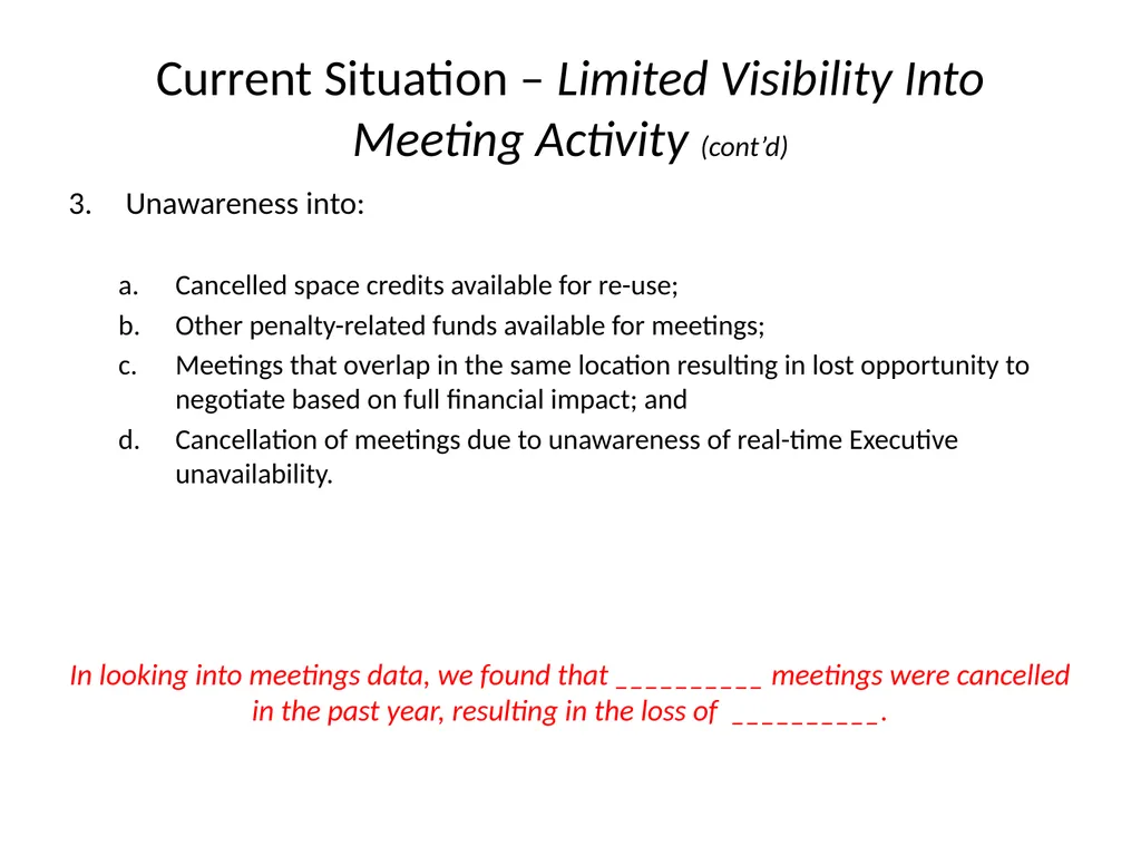 Strategic Meetings Management Program (SMMP) - slide 5 of 22