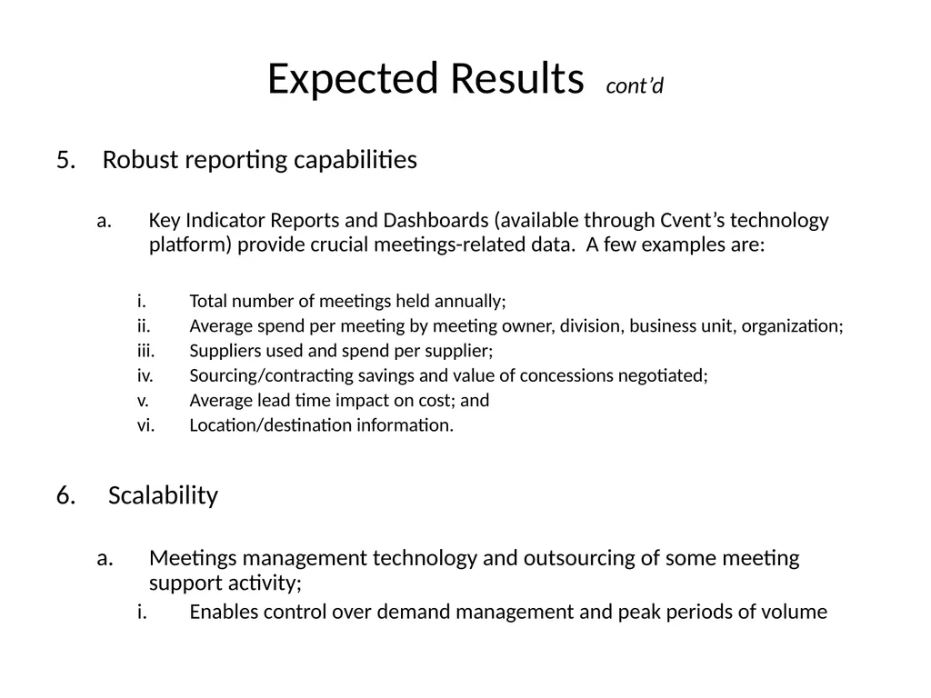 Strategic Meetings Management Program (SMMP) - slide 19 of 22