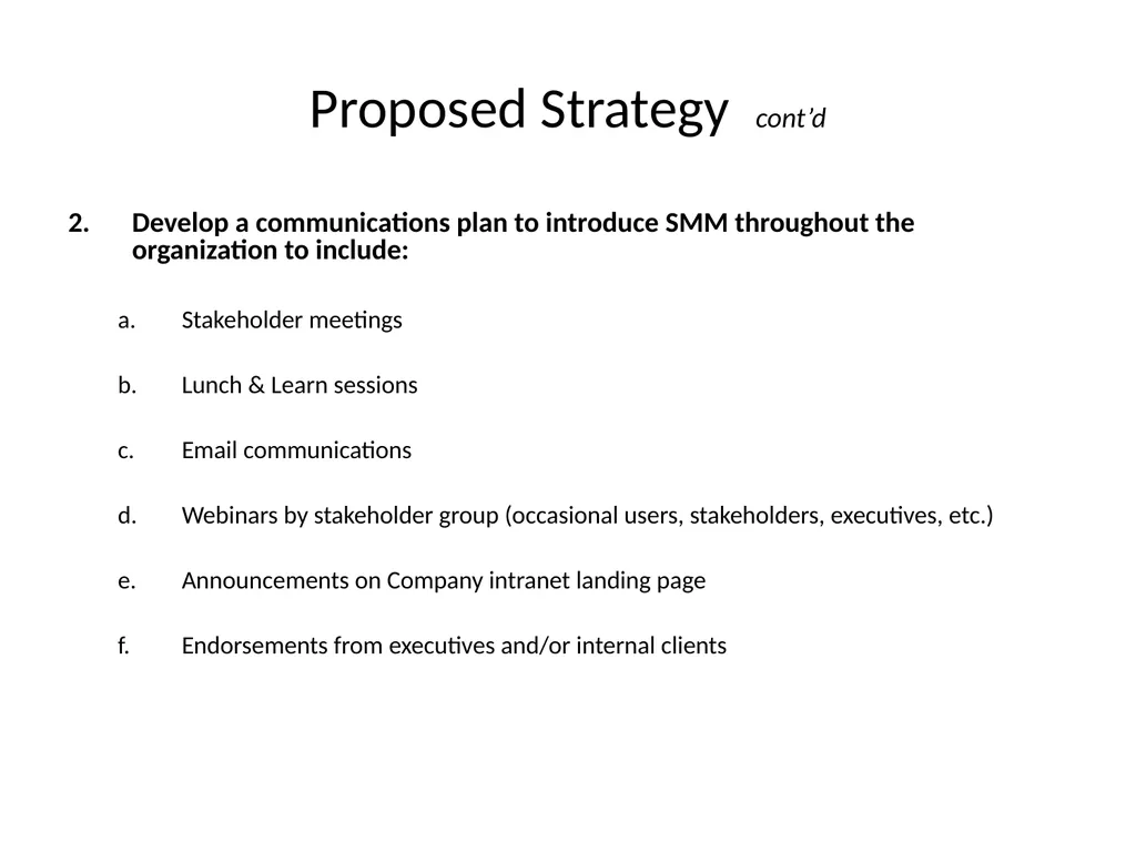 Strategic Meetings Management Program (SMMP) - slide 12 of 22