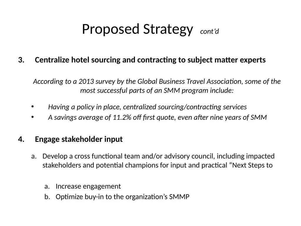 Strategic Meetings Management Program (SMMP) - slide 13 of 22