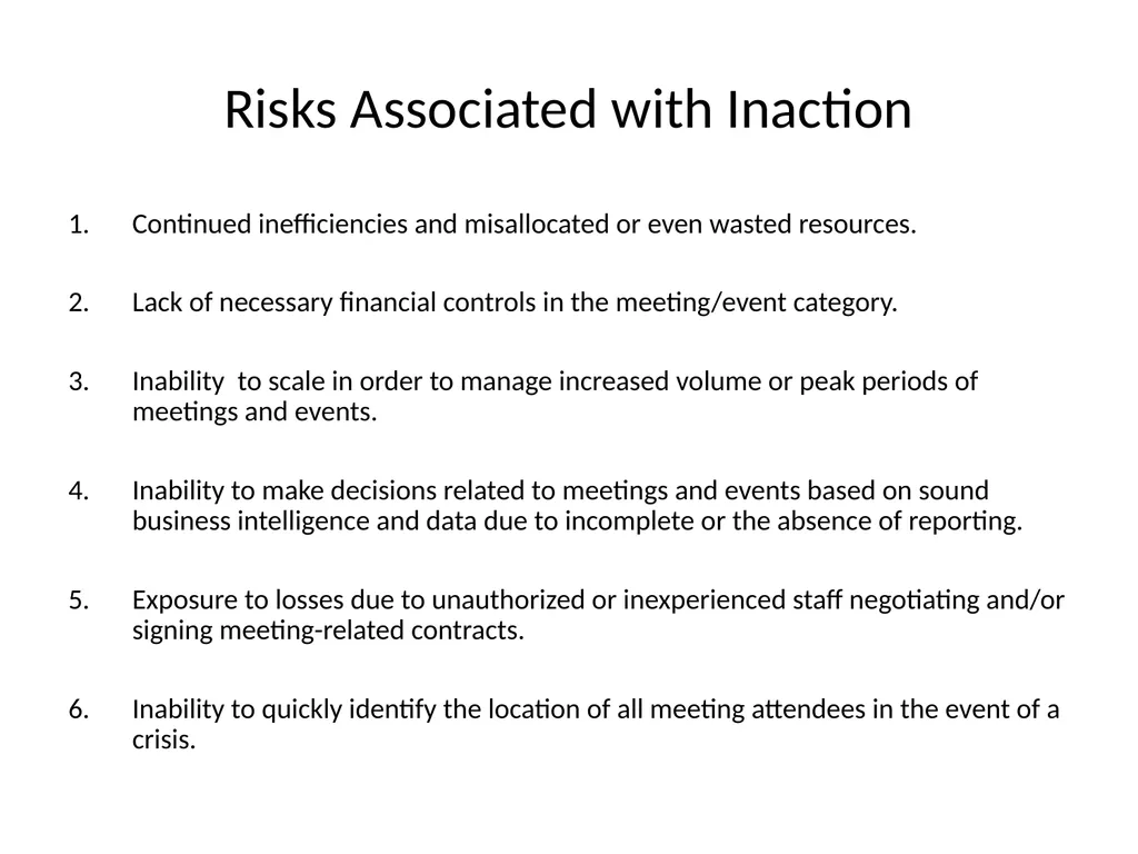 Strategic Meetings Management Program (SMMP) - slide 10 of 22