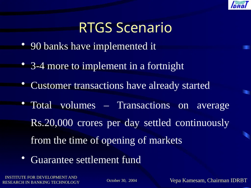 MR. Chaudhar V.M. Workshop on The Future of - slide 31 of 48