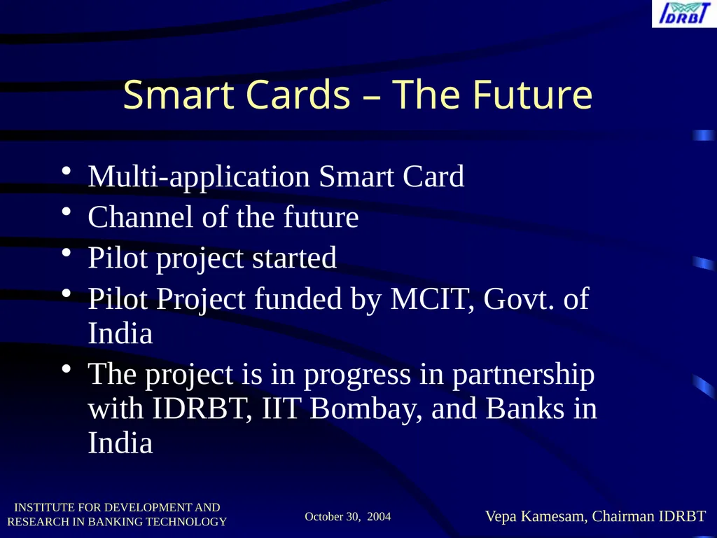 MR. Chaudhar V.M. Workshop on The Future of - slide 33 of 48