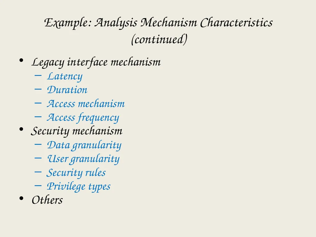 Architectural Analysis These slides are derived - slide 44 of 124