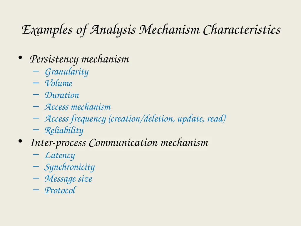 Architectural Analysis These slides are derived - slide 43 of 124