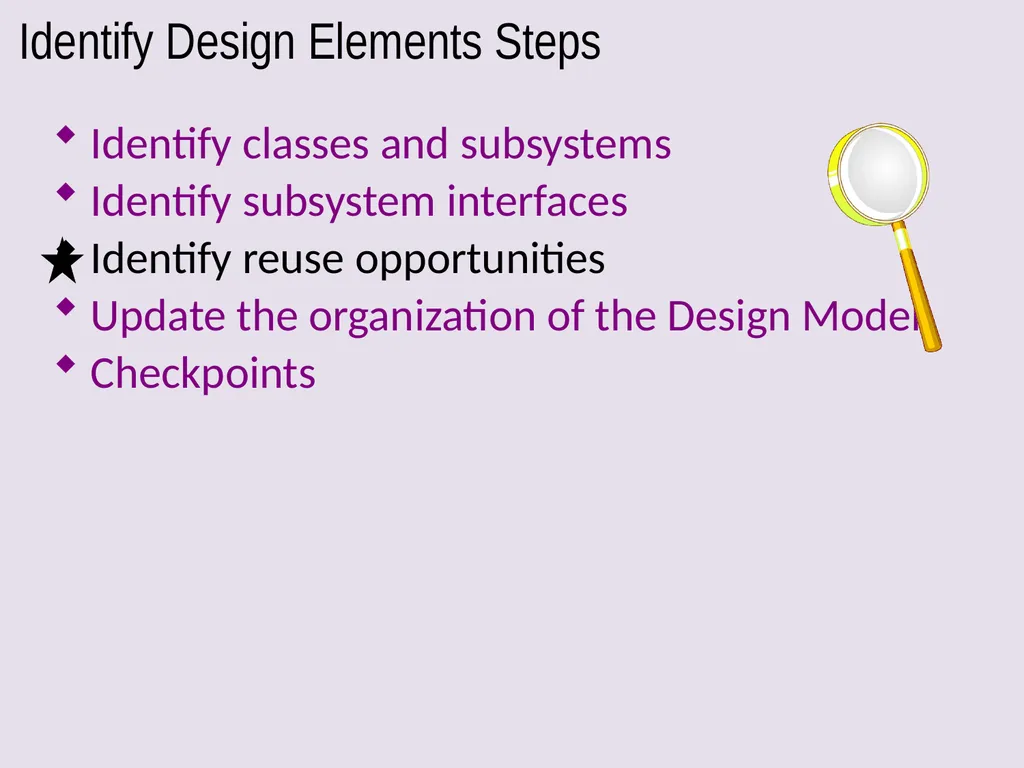 Architectural Analysis These slides are derived - slide 104 of 124