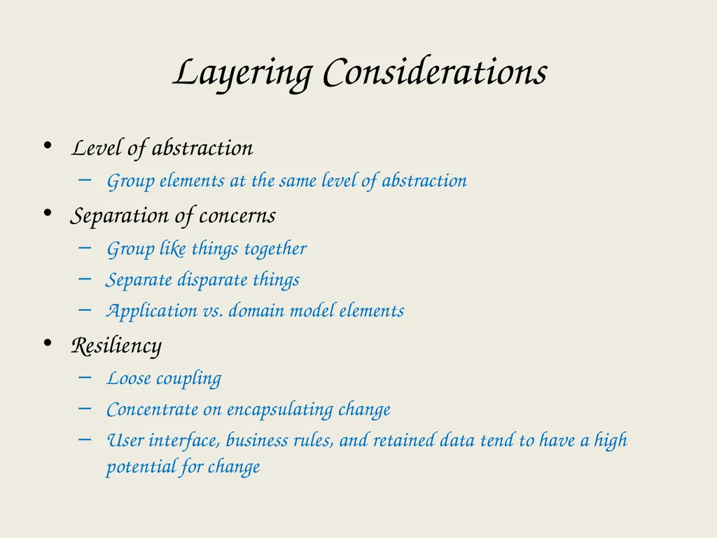 Architectural Analysis These slides are derived - slide 34 of 124