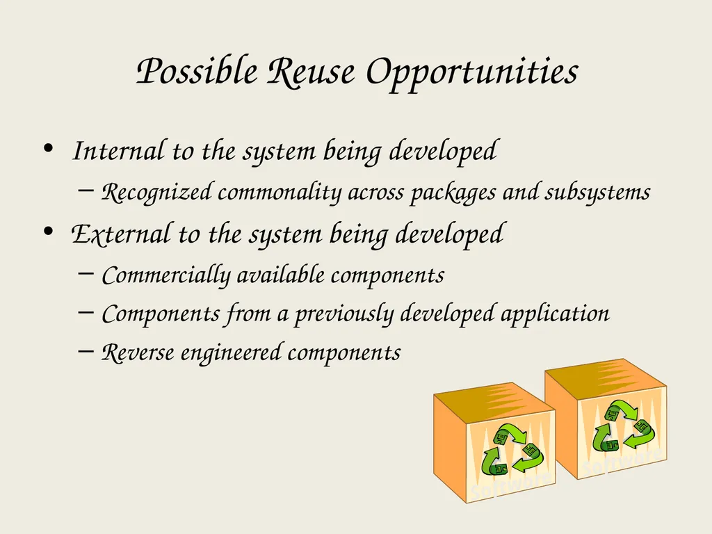 Architectural Analysis These slides are derived - slide 106 of 124
