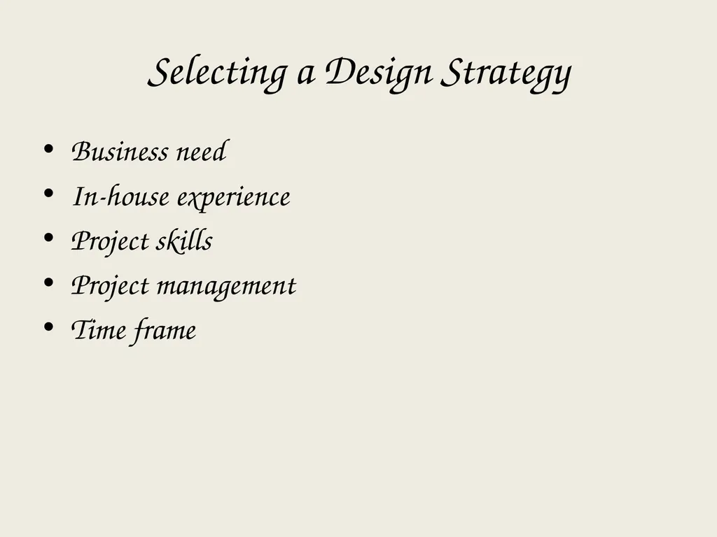 Architectural Analysis These slides are derived - slide 64 of 124