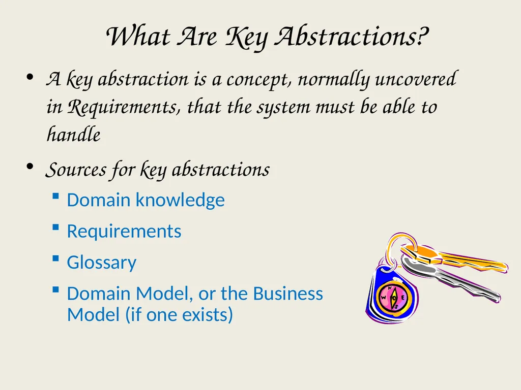 Architectural Analysis These slides are derived - slide 48 of 124