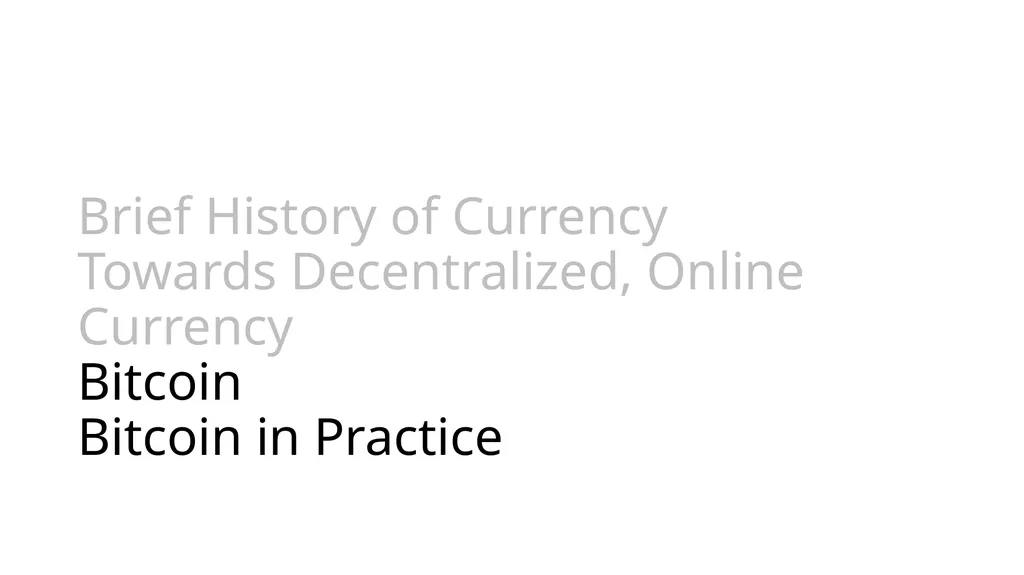 CS 3700 Networks and Distributed Systems Bitcoin - slide 19 of 50
