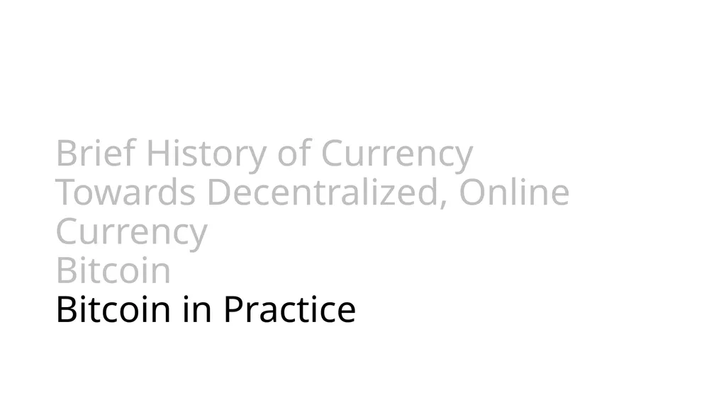 CS 3700 Networks and Distributed Systems Bitcoin - slide 41 of 50