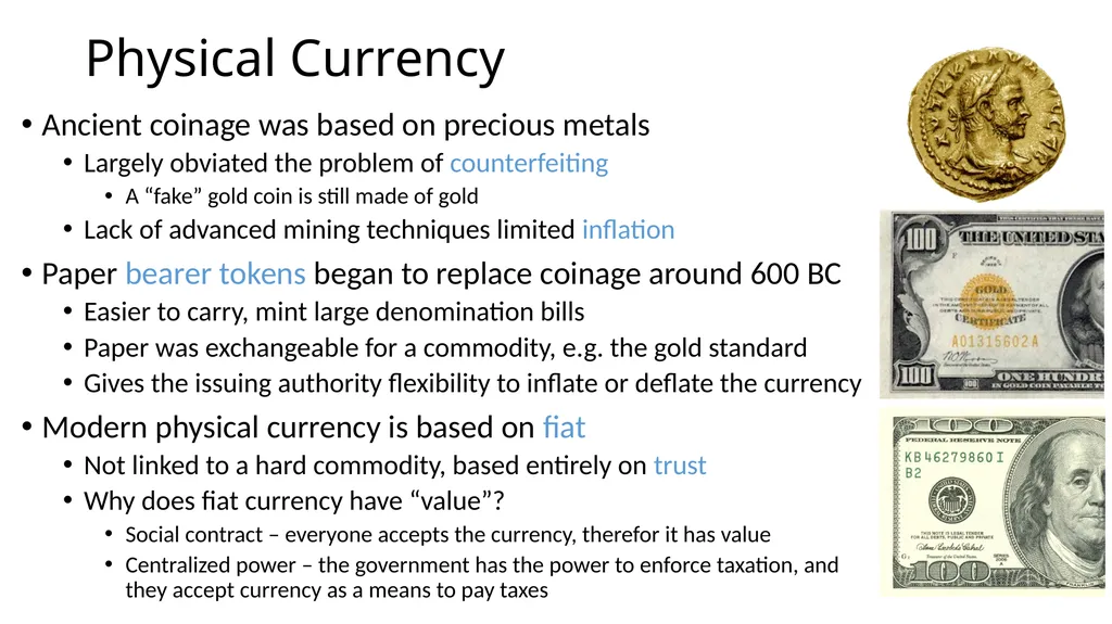 CS 3700 Networks and Distributed Systems Bitcoin - slide 4 of 50
