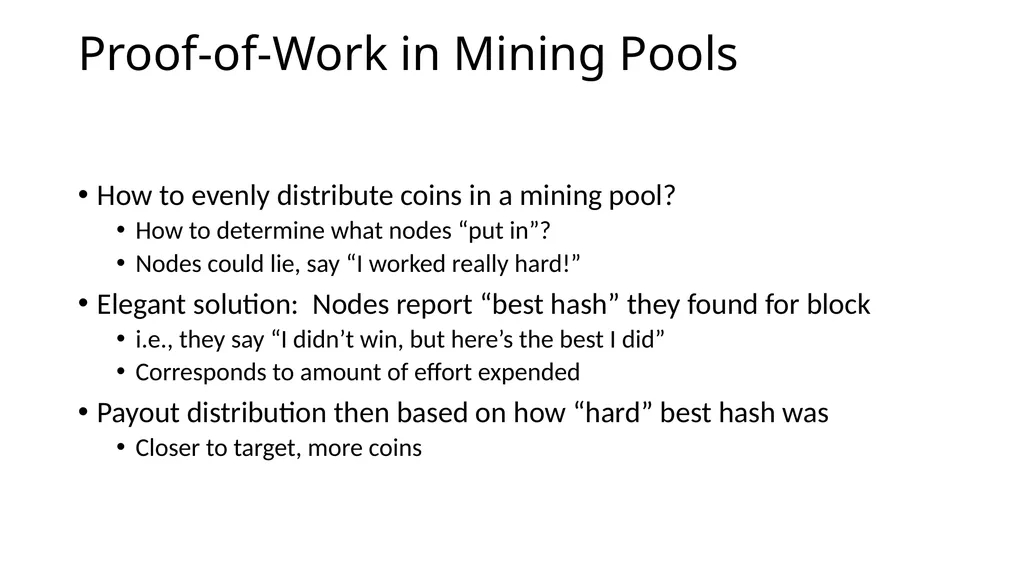 CS 3700 Networks and Distributed Systems Bitcoin - slide 48 of 50